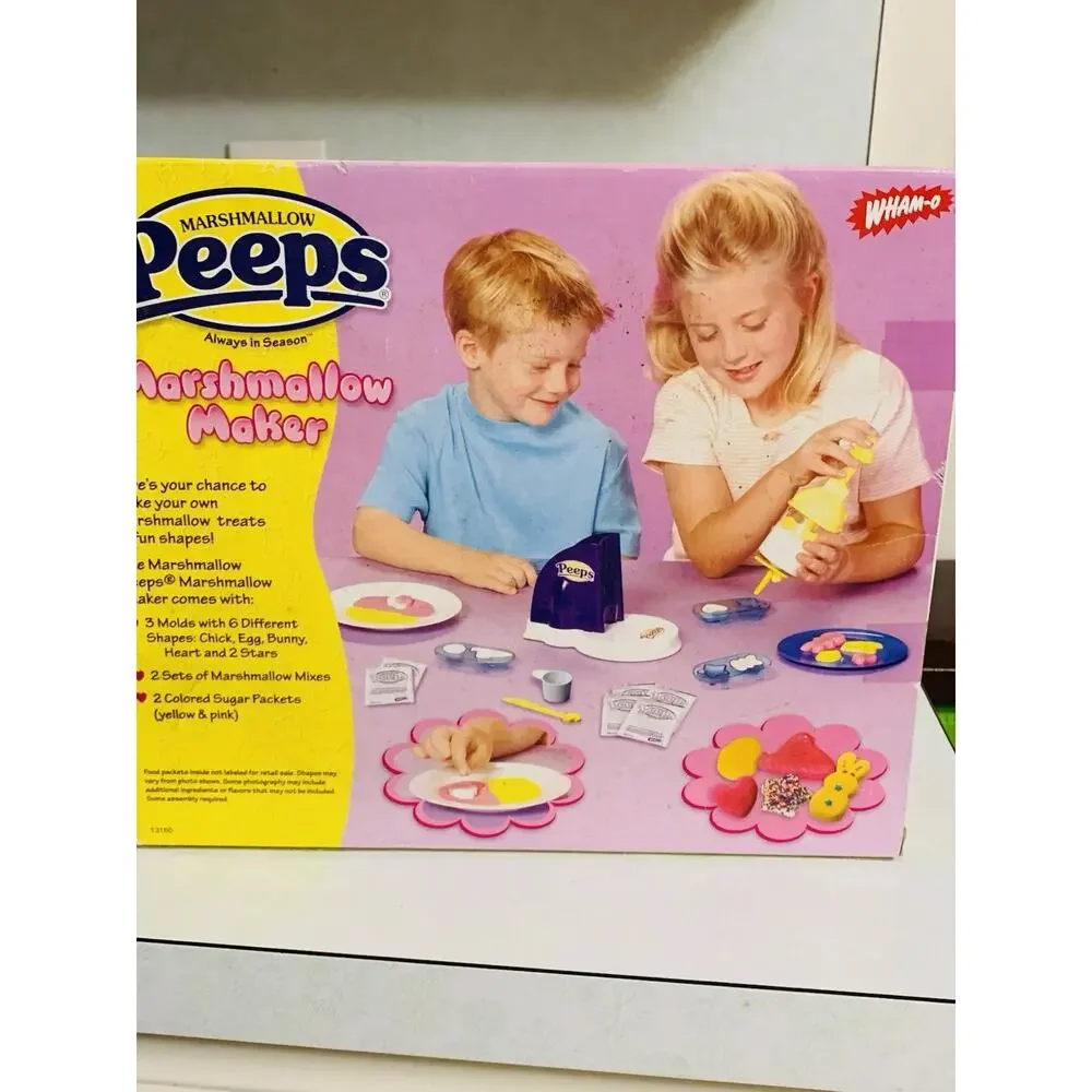 Vintage 2002 Wham-O Peeps Marshmallow Maker #13160 New In Box